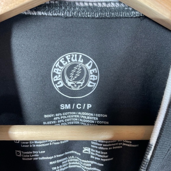 Greatful Dead Long Sleeve T Shirt Sz S - Picture 6 of 8